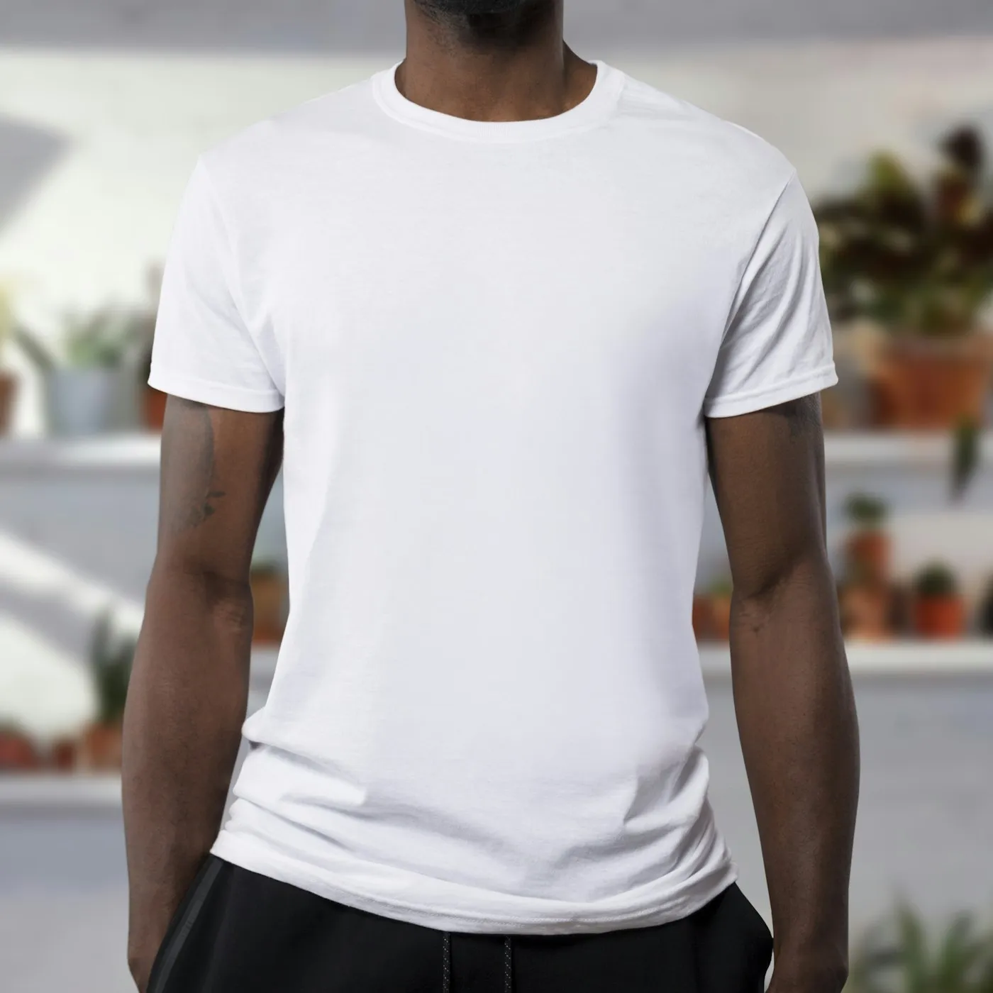Camiseta base, tejido pesado